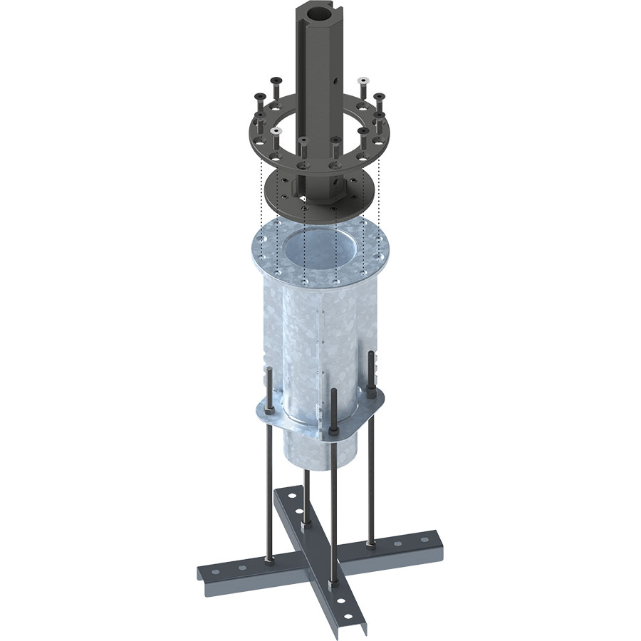 Standrohr P160 für PALAZZO® M8